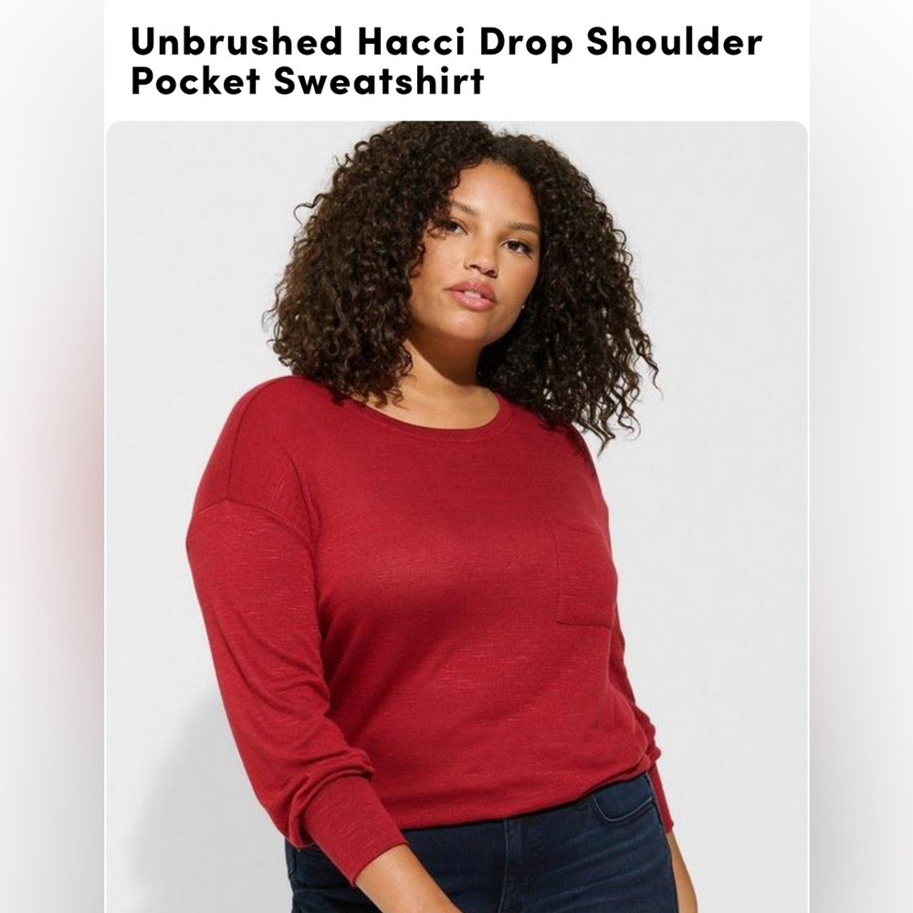 Torrid hacci pullover